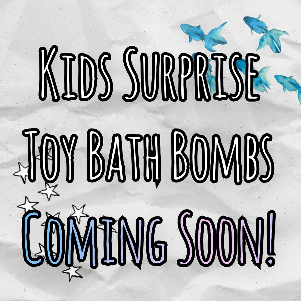Kids Surprise Toy Bath Bombs! SEE DESCRIPTION
